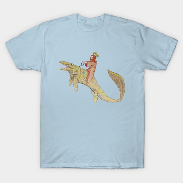 Jesus Christ, The Real Lizard King T-Shirt by t-shirts for people who wear t-shirts